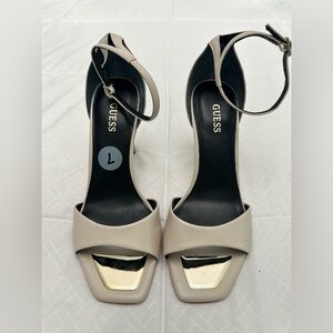 Guess - Cream Sandal - Brand New - Never Worn
